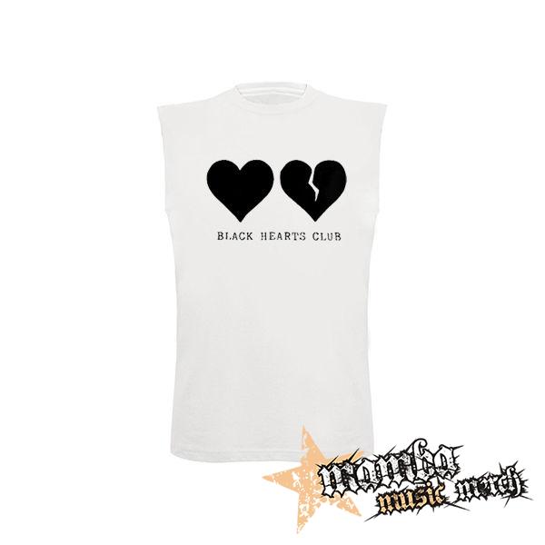 YUNGBLUD - Black Hearts Club - biele detské tričko bez rukávov