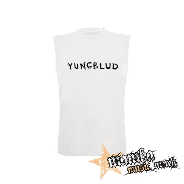 YUNGBLUD - Logo - biele detské tričko bez rukávov