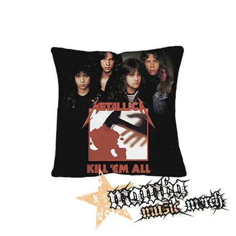 METALLICA - Kill Em All Band Poster - vankúš