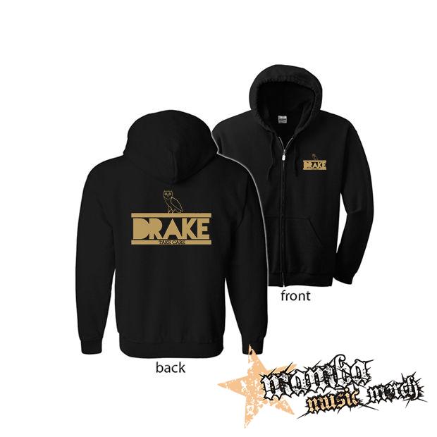 DRAKE - Take Care (Hoodie Zip-Up) zipsová čierna mikina