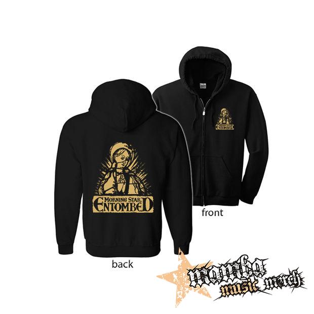 ENTOMBED - Morning Star (Hoodie Zip-Up) zipsová čierna mikina