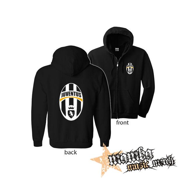 FC JUVENTUS - Logo Motive 1 (Hoodie Zip-Up) zipsová čierna mikina