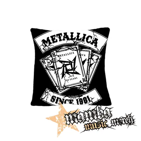 METALLICA - Since 1981 - vankúš