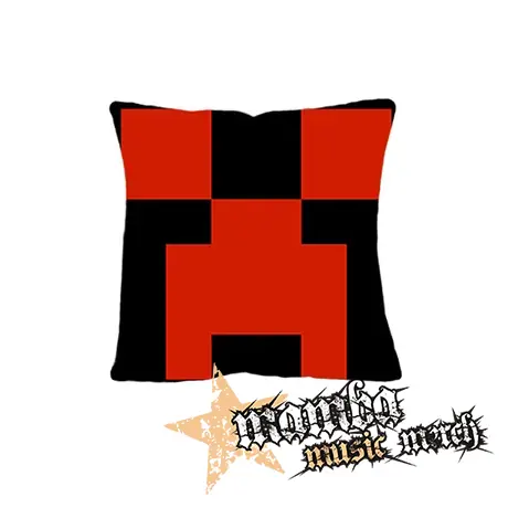 MINECRAFT - Red Creeper - vankúš