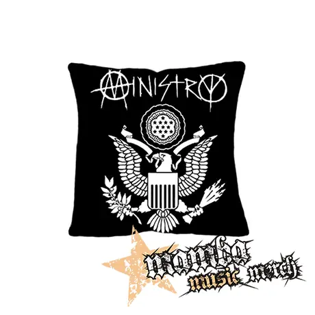 MINISTRY - Eagle Seal na ČIERNE - vankúš