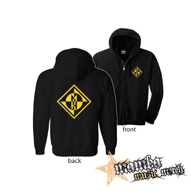 MACHINE HEAD - Crest (Hoodie Zip-Up) zipsová čierna mikina