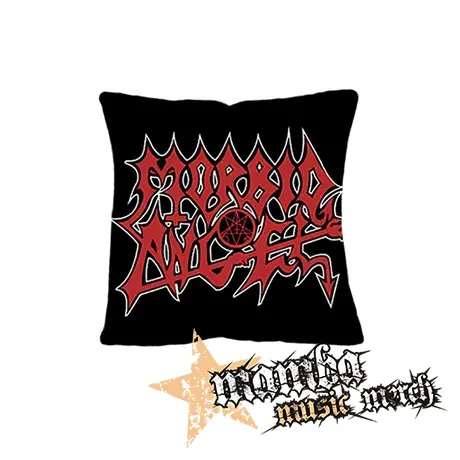 MORBID ANGEL - Logo Red White - vankúš