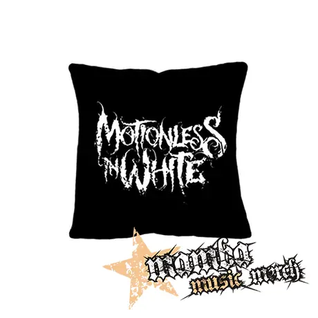 MOTINOLESS IN WHITE - Logo - vankúš