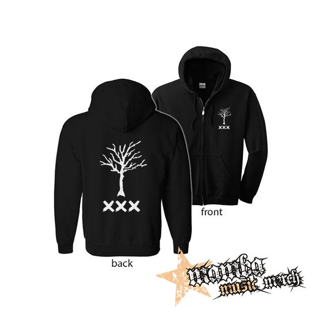 XXXTentacion - Tree (Hoodie Zip-Up) zipsová čierna mikina