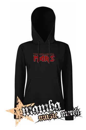 30 SECONDS TO MARS - Iron Maiden Logo - čierna dámska mikina