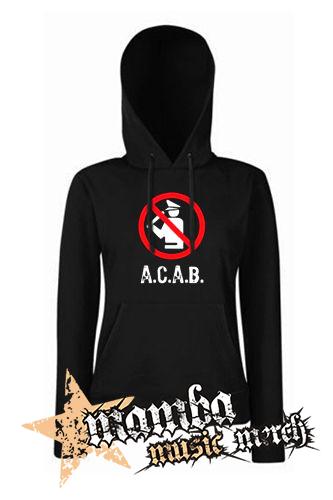 ACAB - Pictogram - čierna dámska mikina
