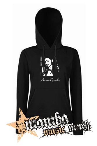 ARIANA GRANDE - Portrait 2 - čierna dámska mikina