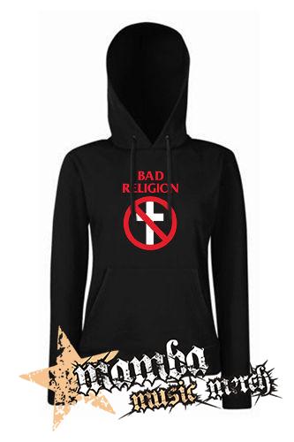 BAD RELIGION - Logo - čierna dámska mikina
