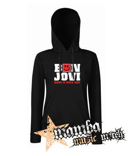 BON JOVI - Have A Nice Day - čierna dámska mikina