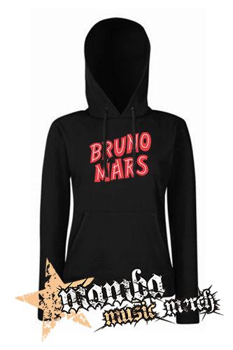 BRUNO MARS - Logo - čierna dámska mikina