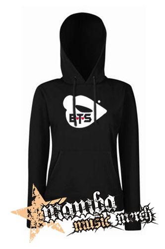 BTS - BANGTAN BOYS - Lips - čierna dámska mikina