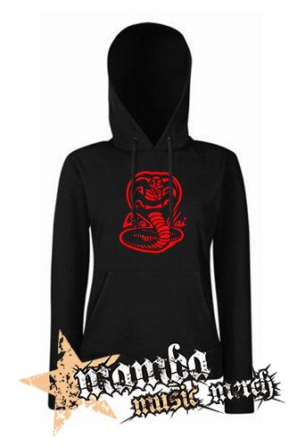 COBRA KAI - Red Cobra Logo - čierna dámska mikina