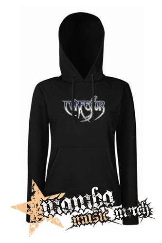 CONFESSOR - Logo - čierna dámska mikina