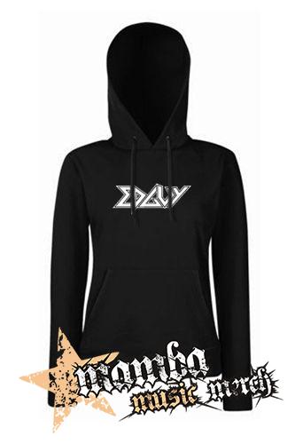 EDGUY - Logo - čierna dámska mikina