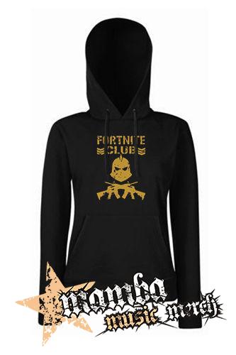 FORTNITE CLUB - čierna dámska mikina