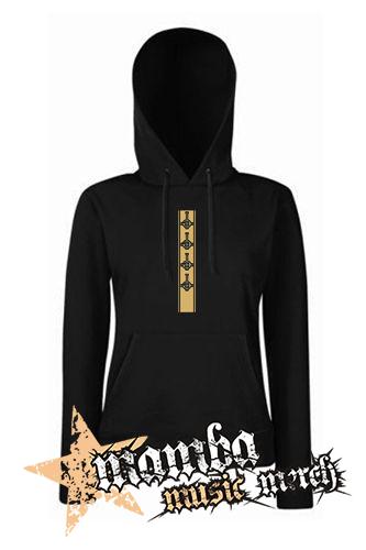 GHOST - Gold Logo Motive 2 - čierna dámska mikina