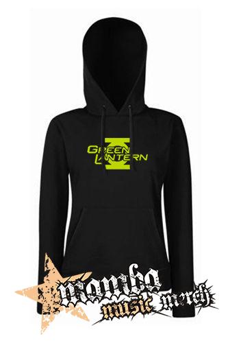 GREEN LANTERN - Logo Motive 2 - čierna dámska mikina
