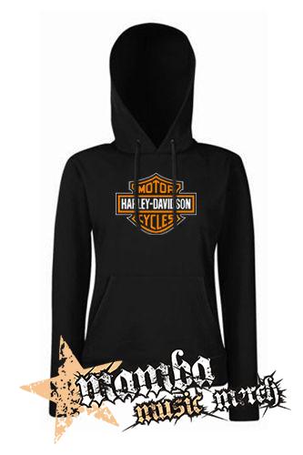 HARLEY-DAVIDSON MOTORCYCLES - čierna dámska mikina