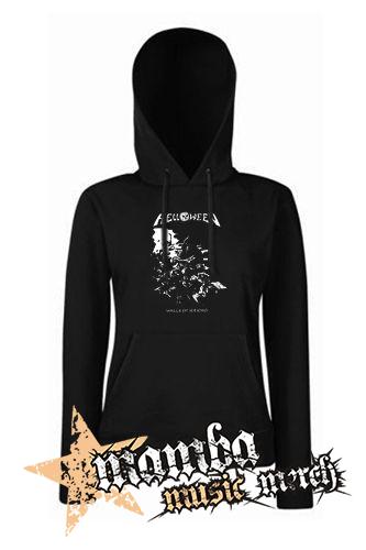 HELLOWEEN - Walls Of Jericho - čierna dámska mikina