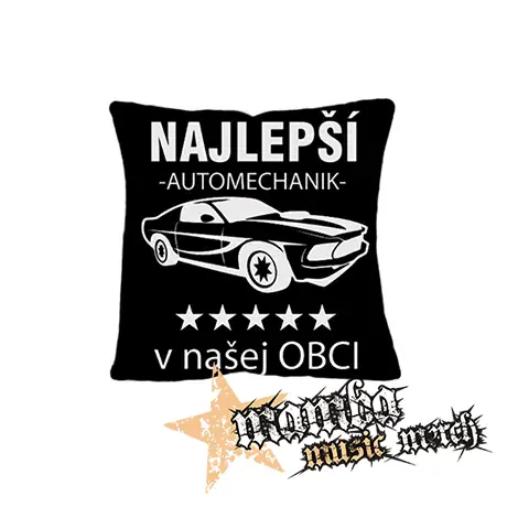 NAJLEPŠÍ AUTOMECHANIK v našej OBCI - vankúš