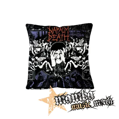 NAPALM DEATH - From Enslavement To Obliteration - vankúš