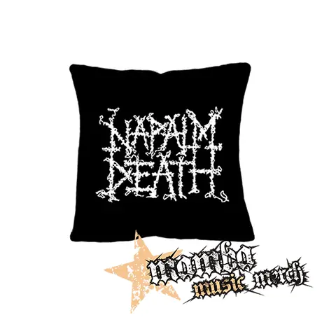 NAPALM DEATH - Logo - vankúš