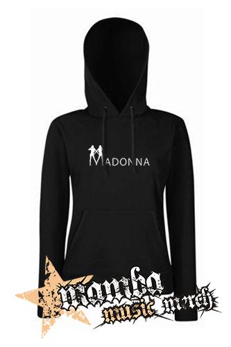 MADONNA - Logo - čierna dámska mikina