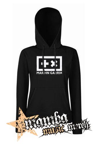 MARTIN GARRIX - Logo Crest - čierna dámska mikina