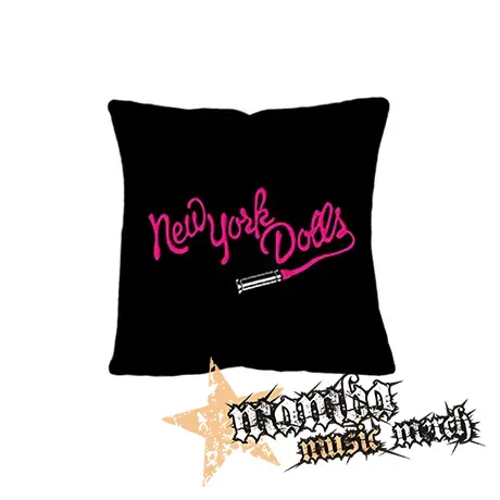 NEW YORK DOLLS - Logo - vankúš