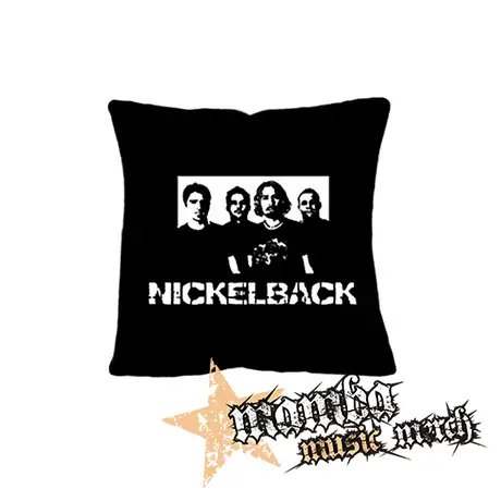NICKELBACK - Logo & Band - vankúš