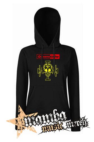 QUEENSRYCHE - Operation Mindcrime Crest - čierna dámska mikina