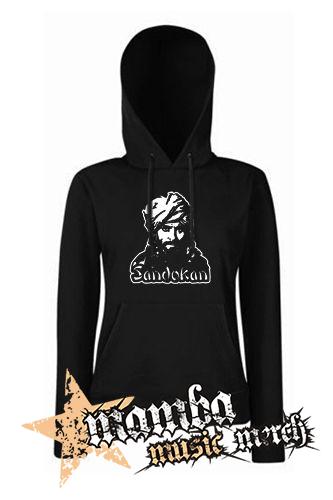 SANDOKAN - The Tiger Of Malaysia - čierna dámska mikina