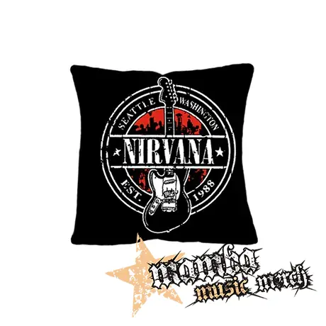 NIRVANA - Since 1988 na ČIERNE - vankúš