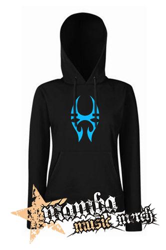 SOULFLY - Blue Crest - čierna dámska mikina