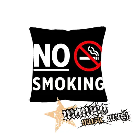 NO SMOKING - Slogan - vankúš