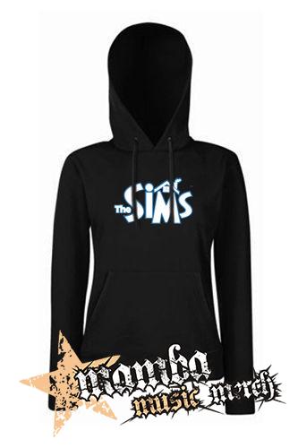 THE SIMS - Logo - čierna dámska mikina