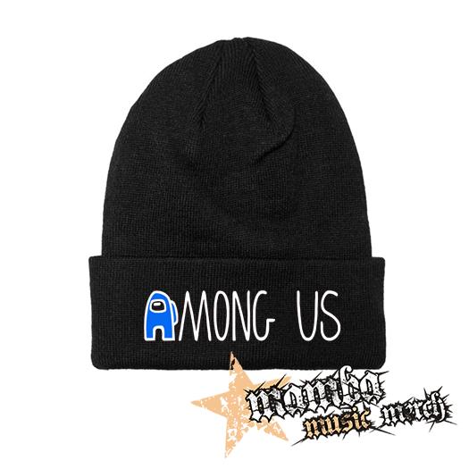 AMONG US - Blue White Logo - zimná čiapka
