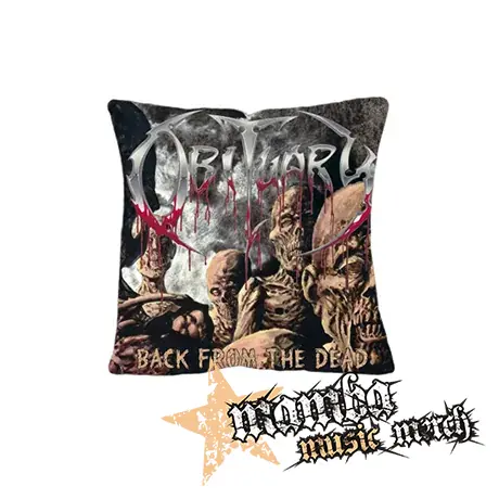 OBITUARY - Back From The Dead - vankúš