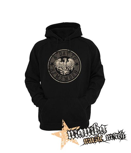 A DAY TO REMEMBER - Brown Eagle - čierna pánska mikina