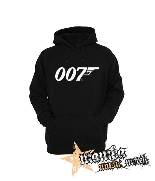 AGENT JAMES BOND 007 - Symbol - čierna pánska mikina
