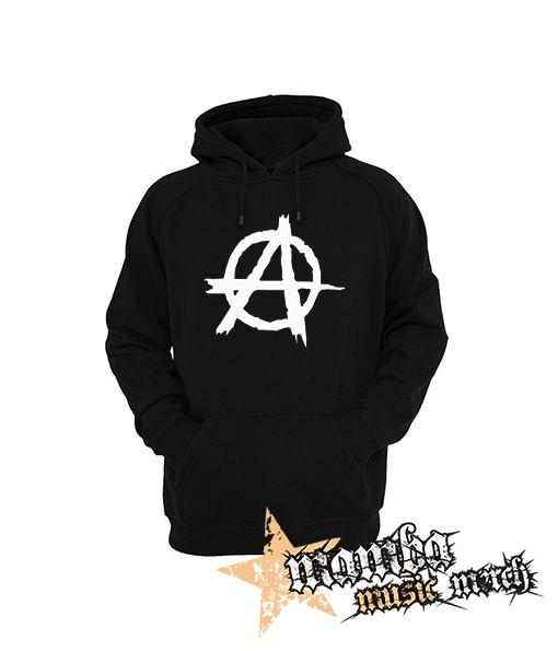 ANARCHY - Znak 2 - čierna pánska mikina