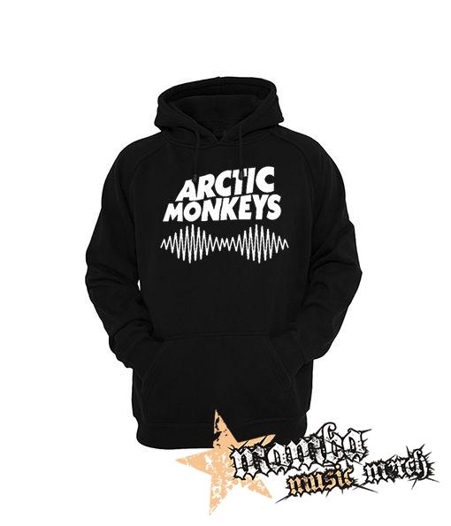 ARCTIC MONKEYS - Logo - čierna pánska mikina