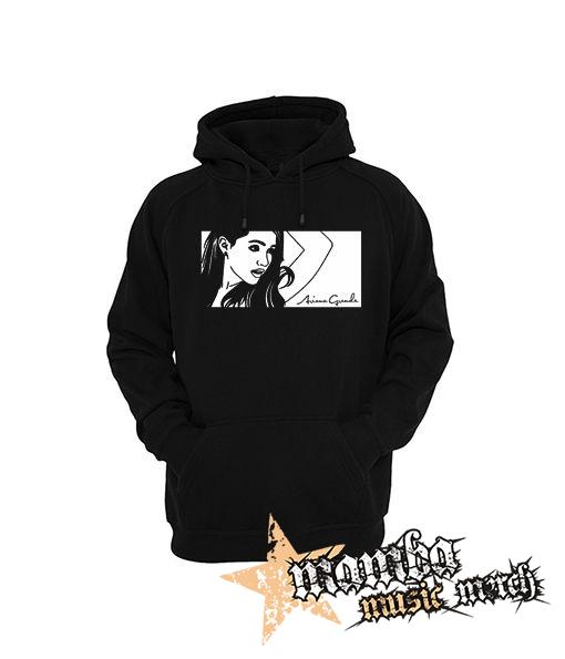 ARIANA GRANDE - Portrait 4 - čierna pánska mikina