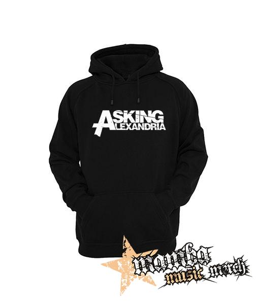 ASKING ALEXANDRIA - Logo - čierna pánska mikina