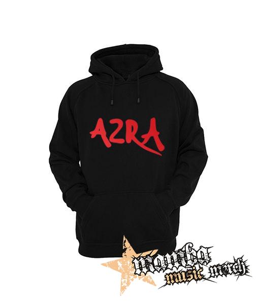 AZRA - Band Logo Red - čierna pánska mikina